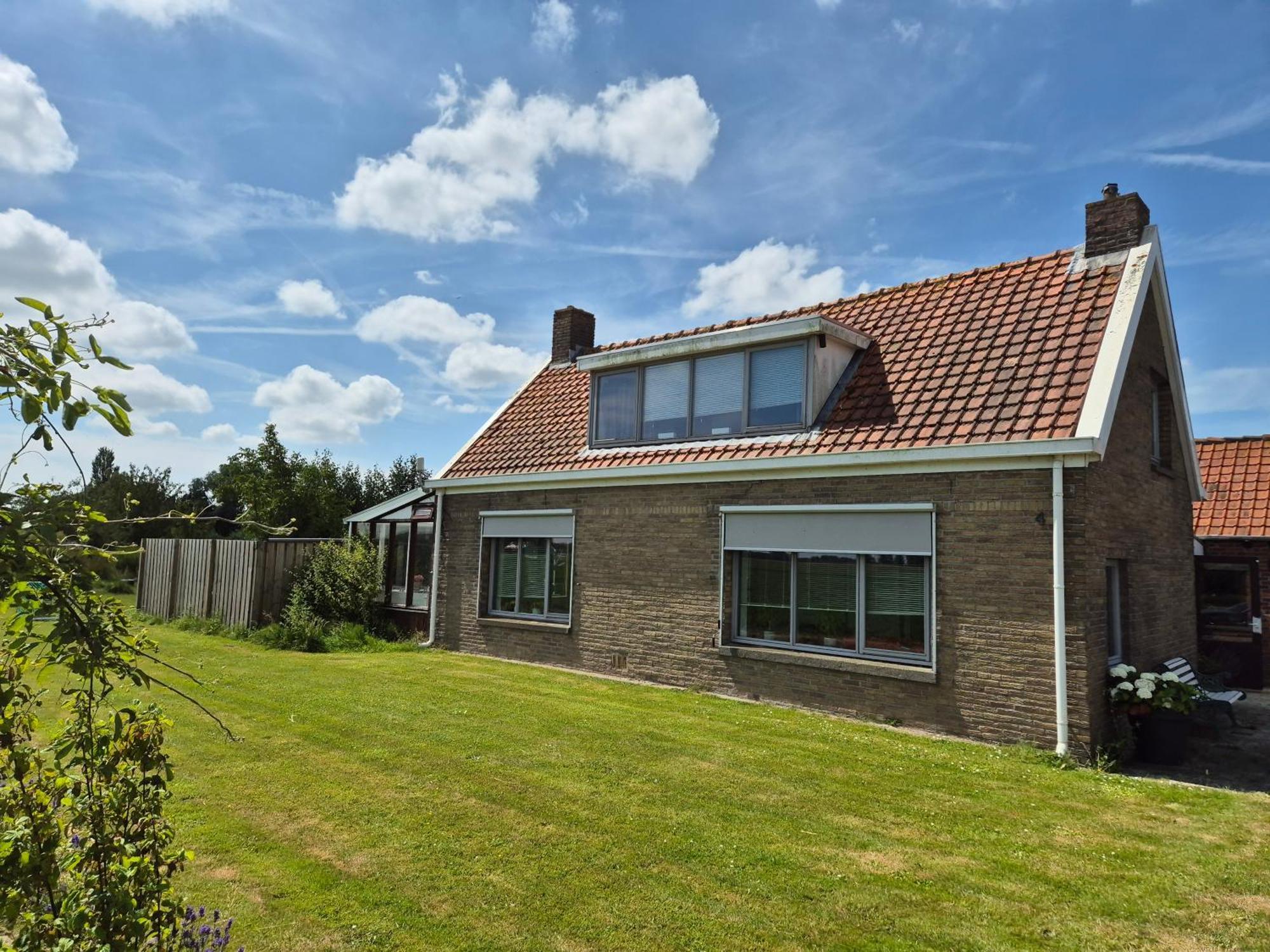 Vrijstaande Ruime Familiewoning Landelijk Gelegen Villa Lewedorp Exterior photo